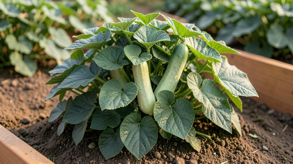 Bush Champion Cucumber for Small Gardens