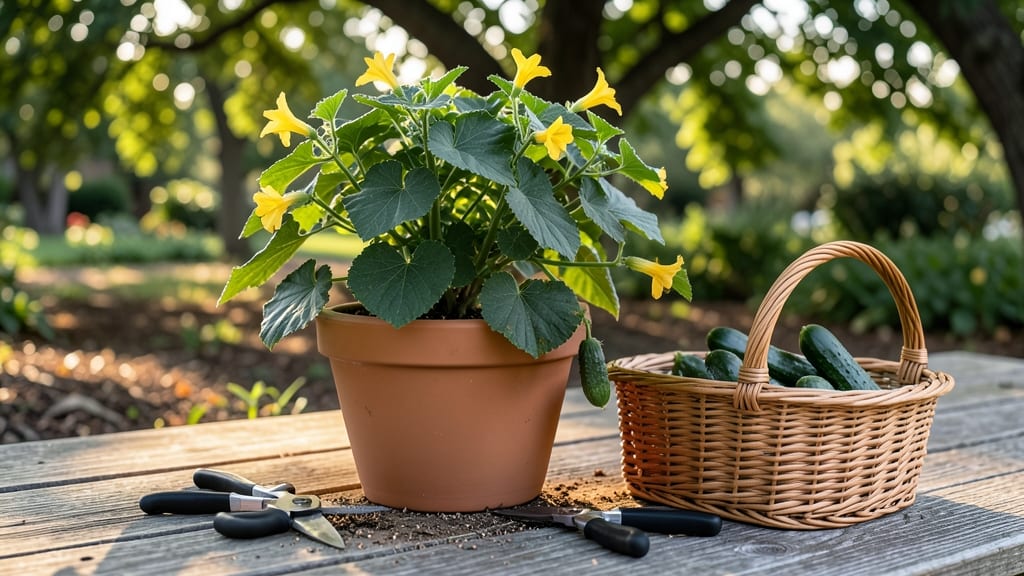 Patio Snacker Cucumber Size: Pole-Friendly Varieties for Compact Gardens