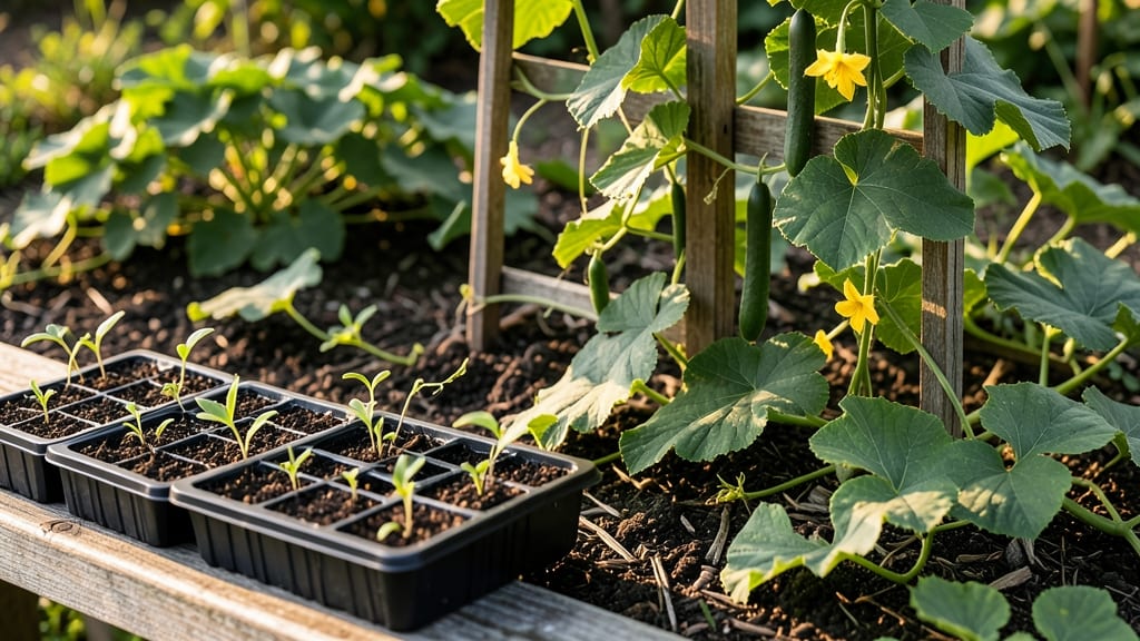 Can You Plant Cucumbers and Watermelon Together: Space-Saving Tips and Crop Compatibility Rules