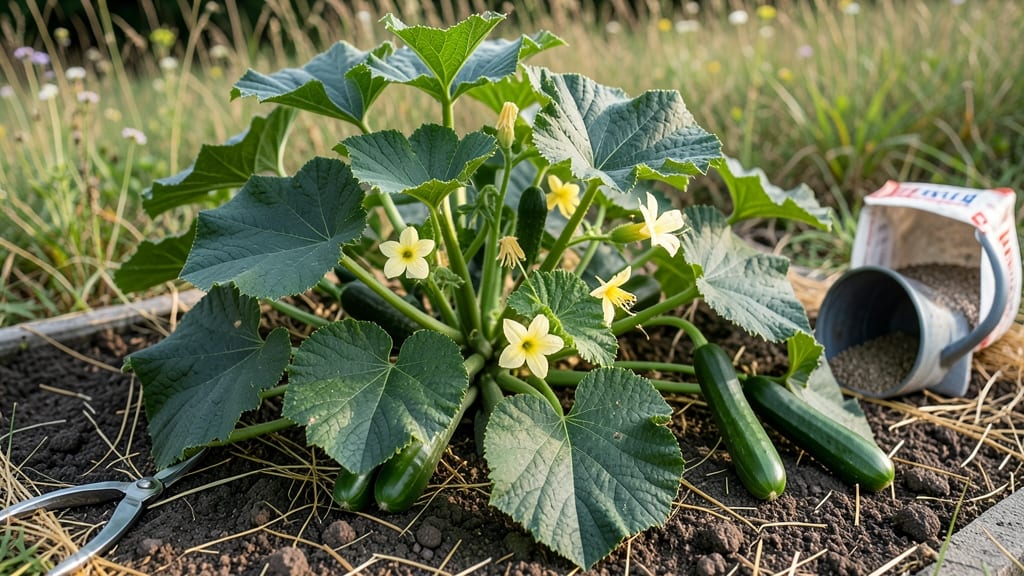 Cucumber Plant Leaves Images: Identifying Healthy Growth vs. Pests