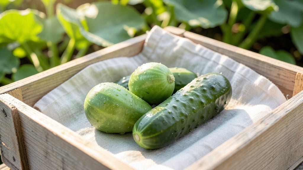 Round Cucumber for Pickling