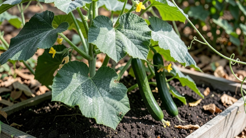 White Spots on Cucumber Leaves Pictures: Identify and Treat Powdery Mildew Fast