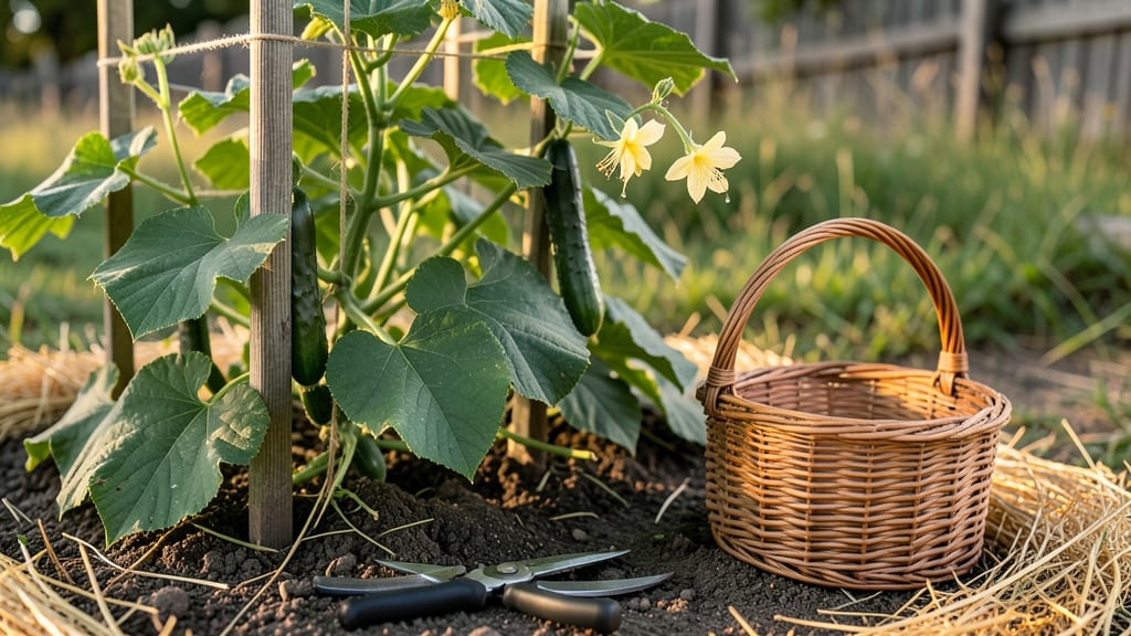 When to Pick Slicing Cucumbers: 3 Signs for Crisp, Seedless Harvests