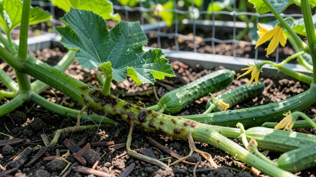 Cucumber Plant Stem Rot: 3-Step Rescue for Wilted Vines