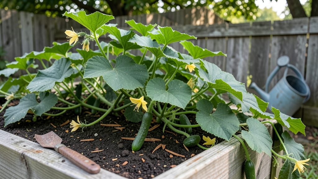 Cucumber Leaves Turning Light Green: Nitrogen Boost Fix for Lush Growth