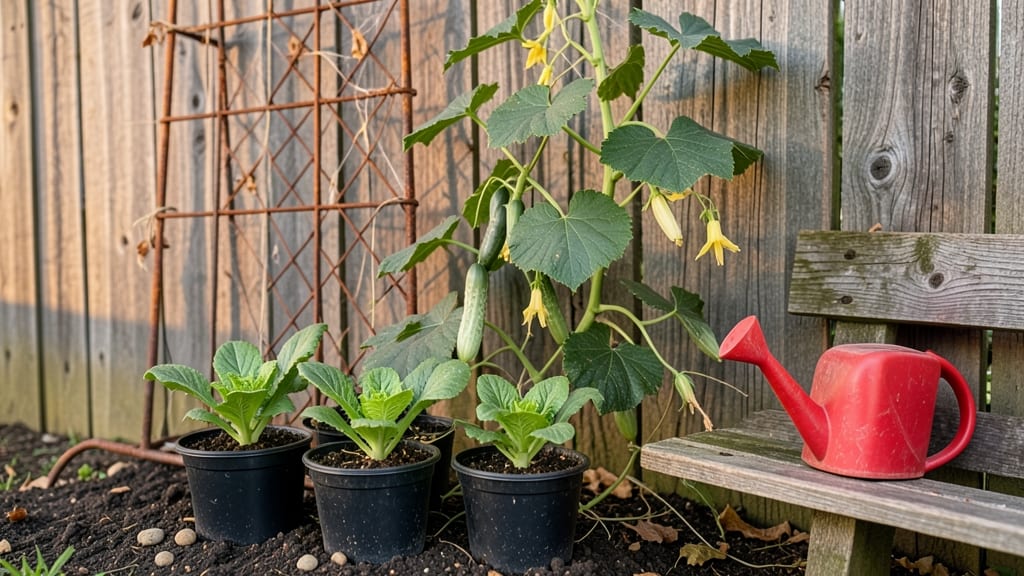 Can Cucumbers and Lettuce Be Planted Together: Companion Benefits and Spacing Rules