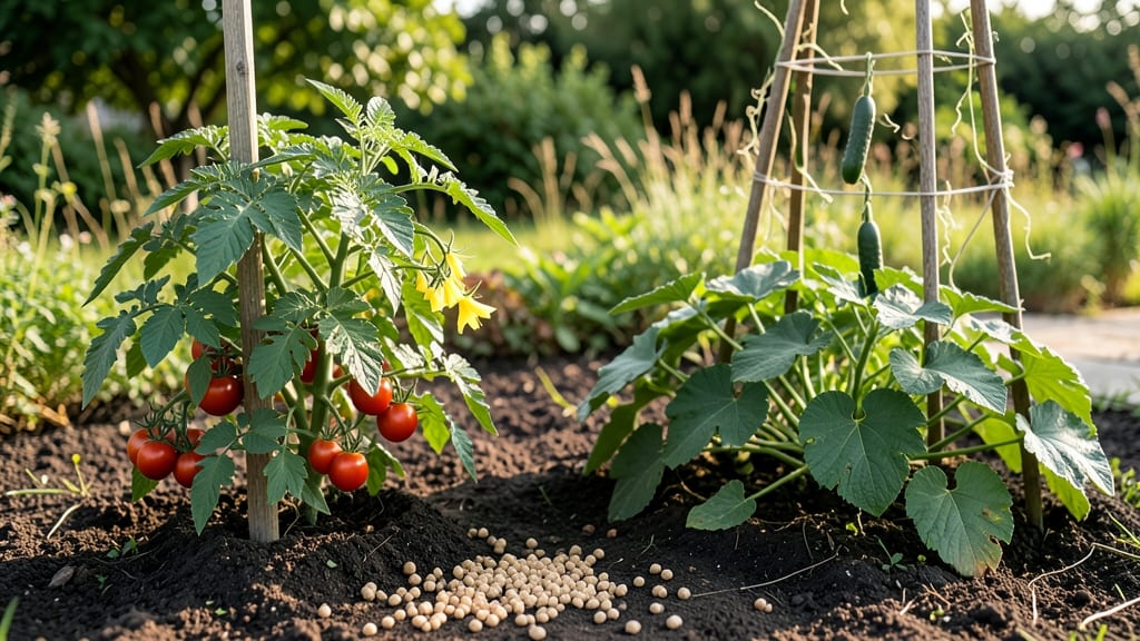 Fertilizer for Tomatoes and Cucumbers: Balanced Boost for Explosive Vine Growth