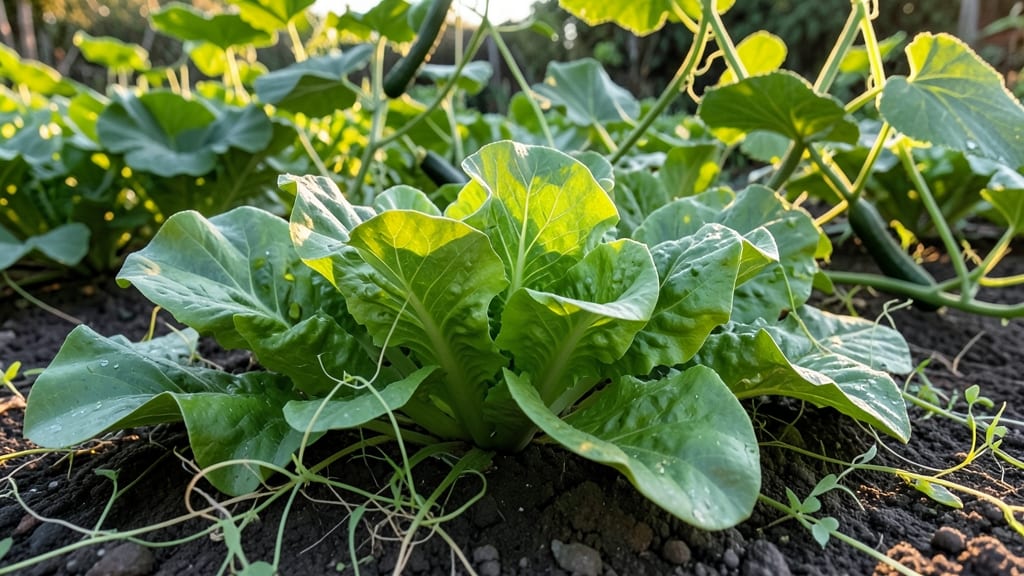 Lettuce for Shallow Root Competition